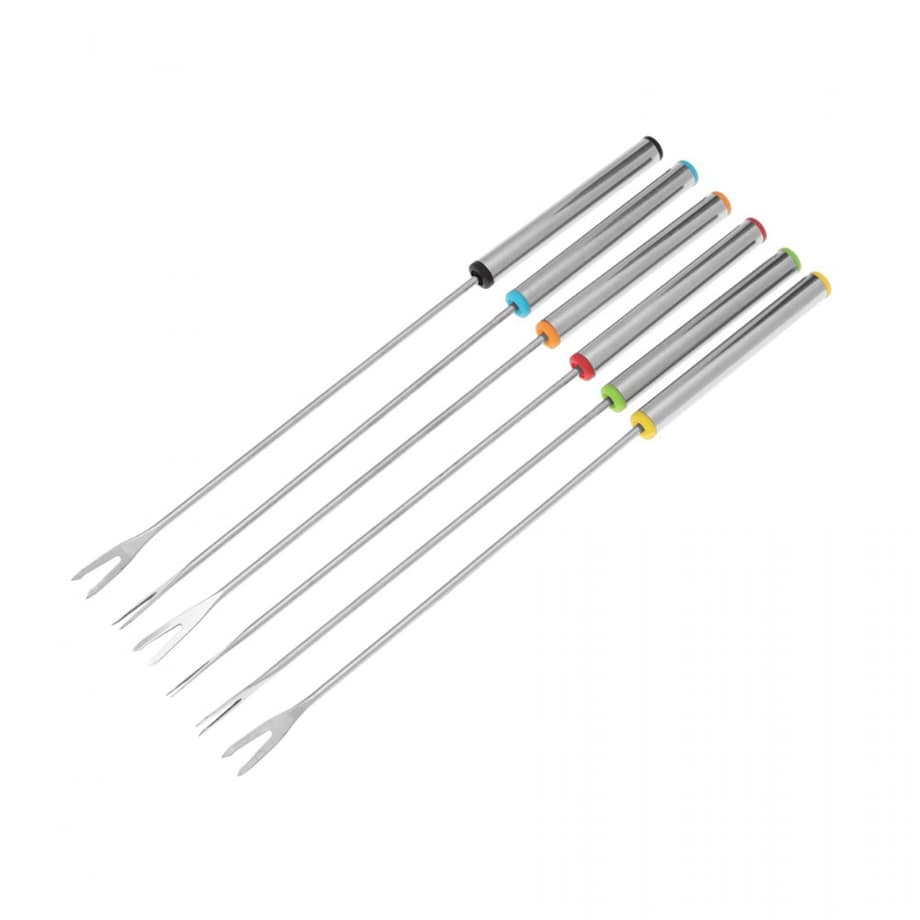 Kinghoff fondue żeliwne zestaw dla 6 osób KH1195