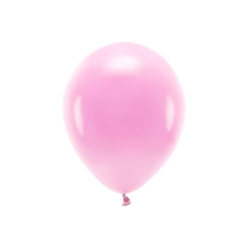 Balony Eco 30cm pastelowe, różowy (1 op. / 10 szt.)
