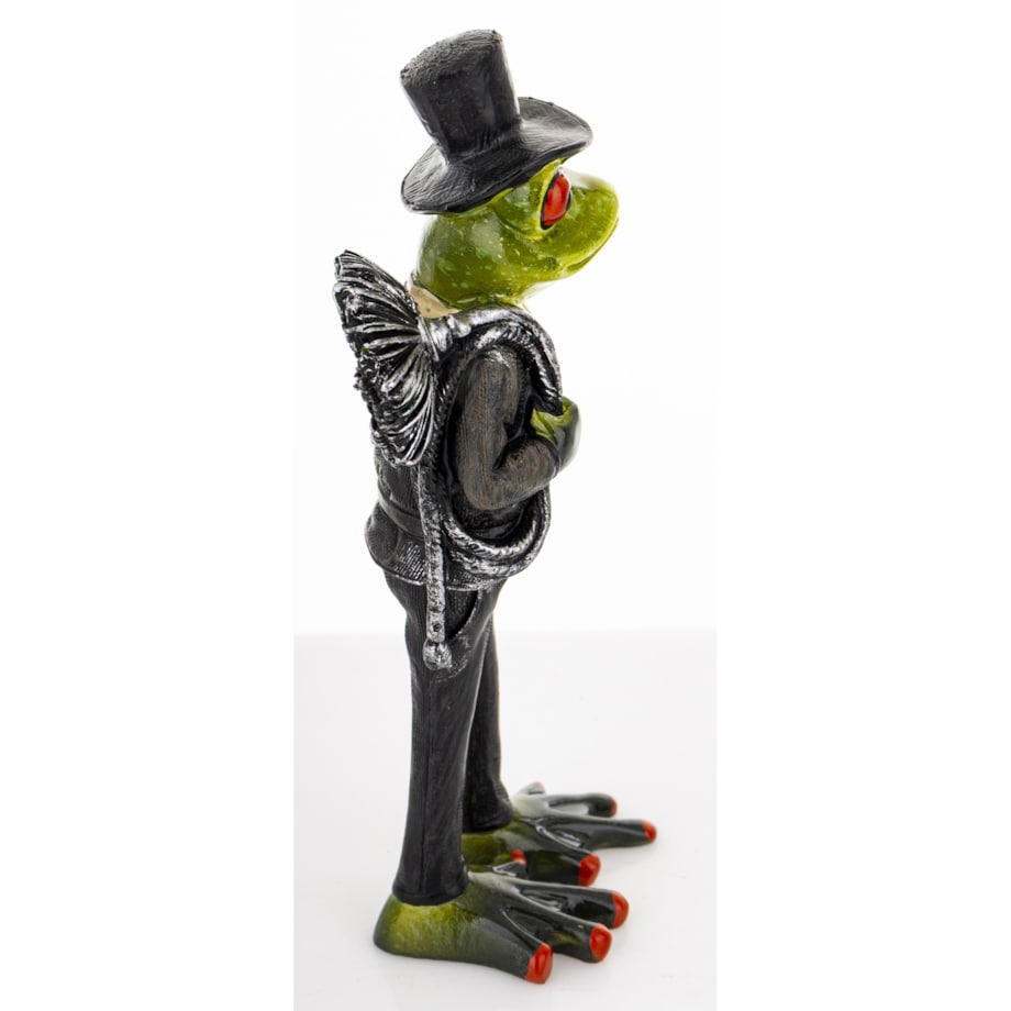 Figurka - żaba kominiarz 17,5x6x5 cm RANE SPAZZARE