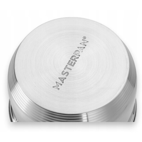 Komplet Zestaw Garnków Ze Stali Nierdzewnej Indukcja Gaz 8 El. Dno 7 Warstw