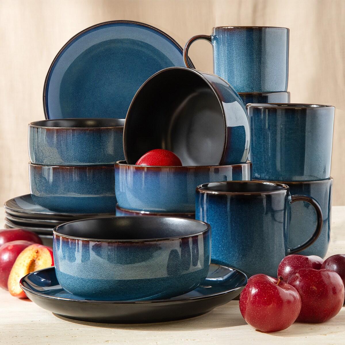 BALI Zestaw śniadaniowy 6 os. (18 el.)