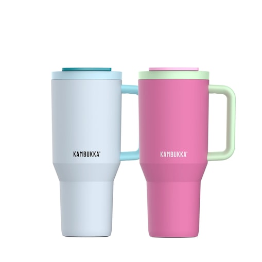 Kubek termiczny ze słomką Rio Kambukka 2x 950ml Zestaw RIO Icy Drinks