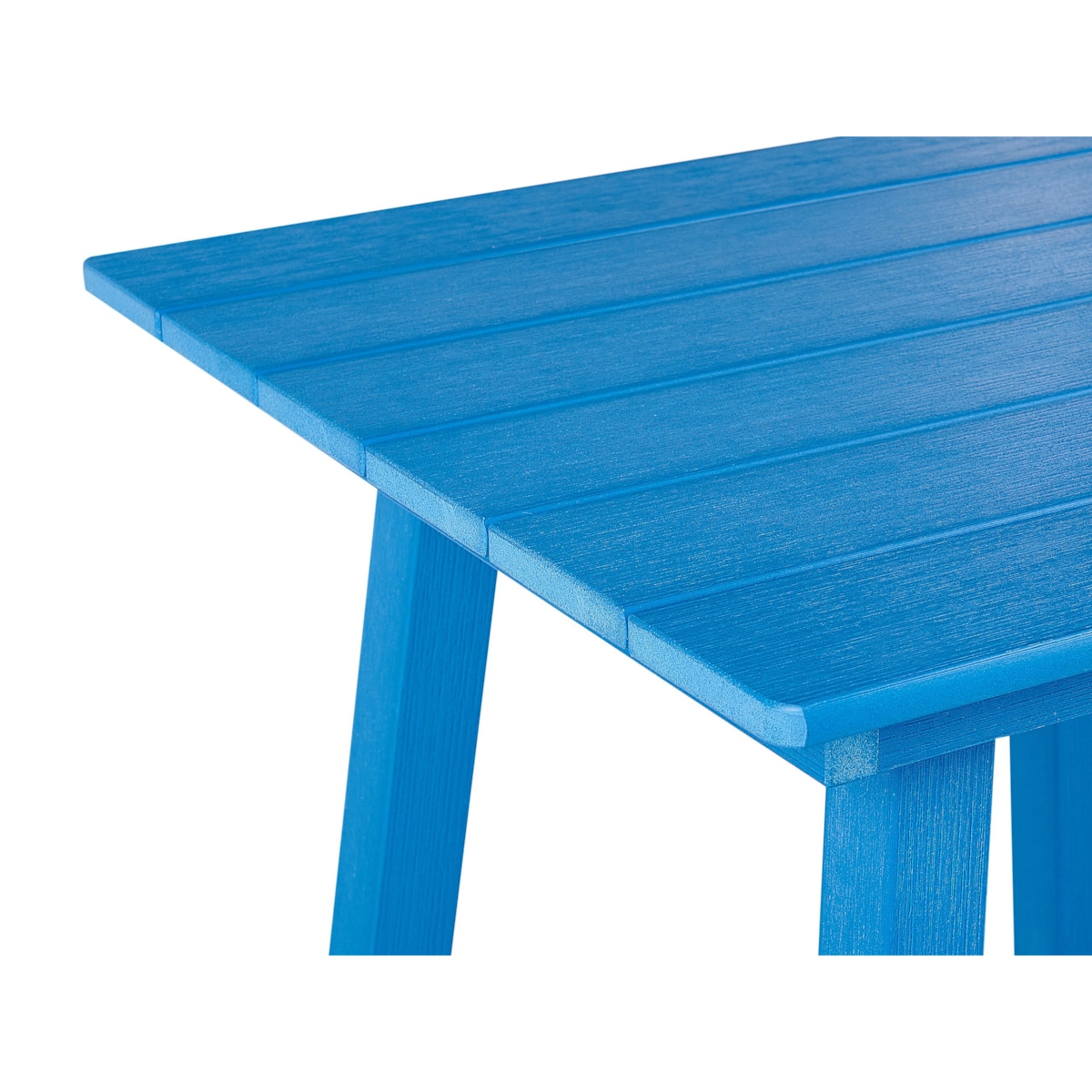 Stół ogrodowy 60x60 cm Drewno Niebieski ADIRONDACK