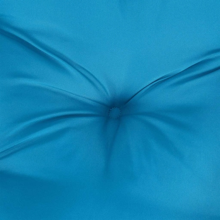 vidaXL Poduszka na ławkę ogrodową, jasnoniebieska, 180x(50+50)x7 cm