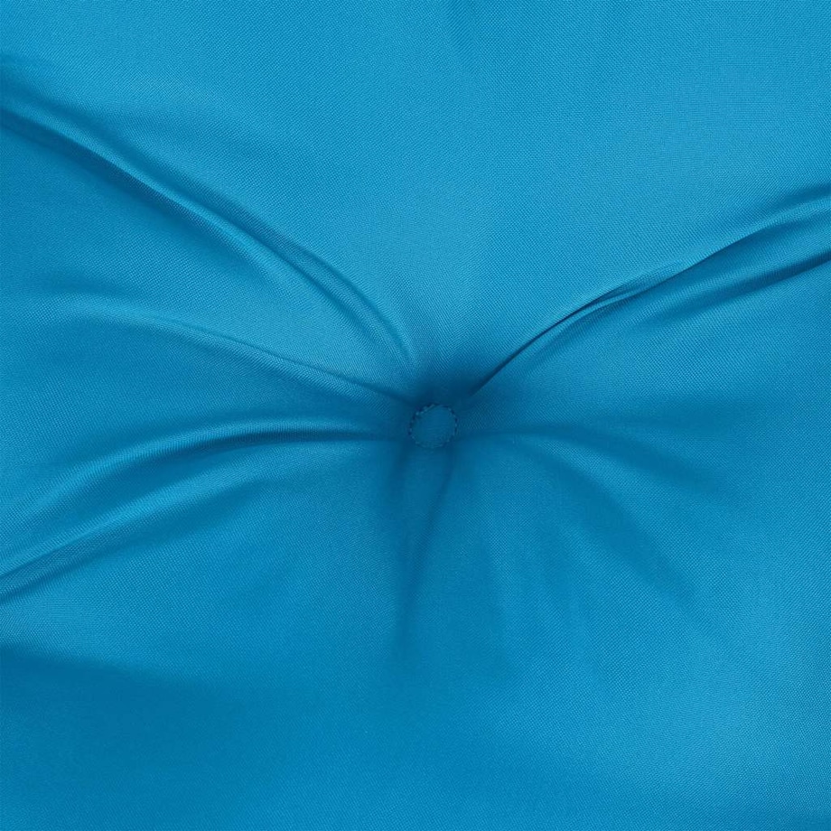 vidaXL Poduszka na ławkę ogrodową, jasnoniebieska, 180x(50+50)x7 cm
