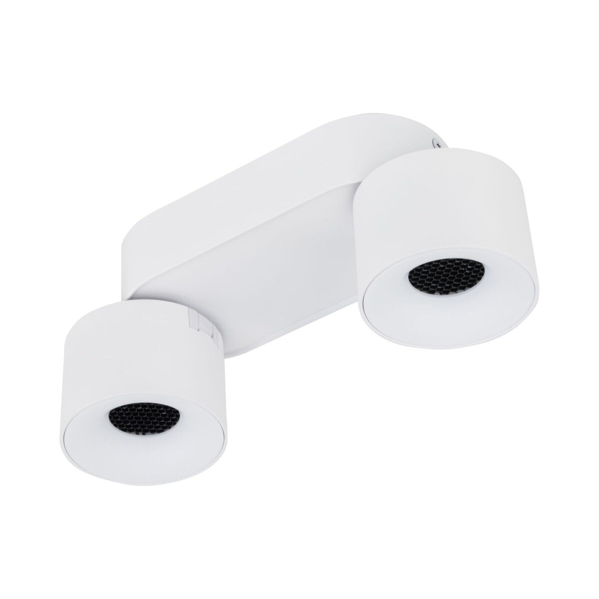 Lampa sufitowa LED TK Lighting SPARK DUO WHITE CCT 20W biała, podwójny reflektor spot regulowany 18171