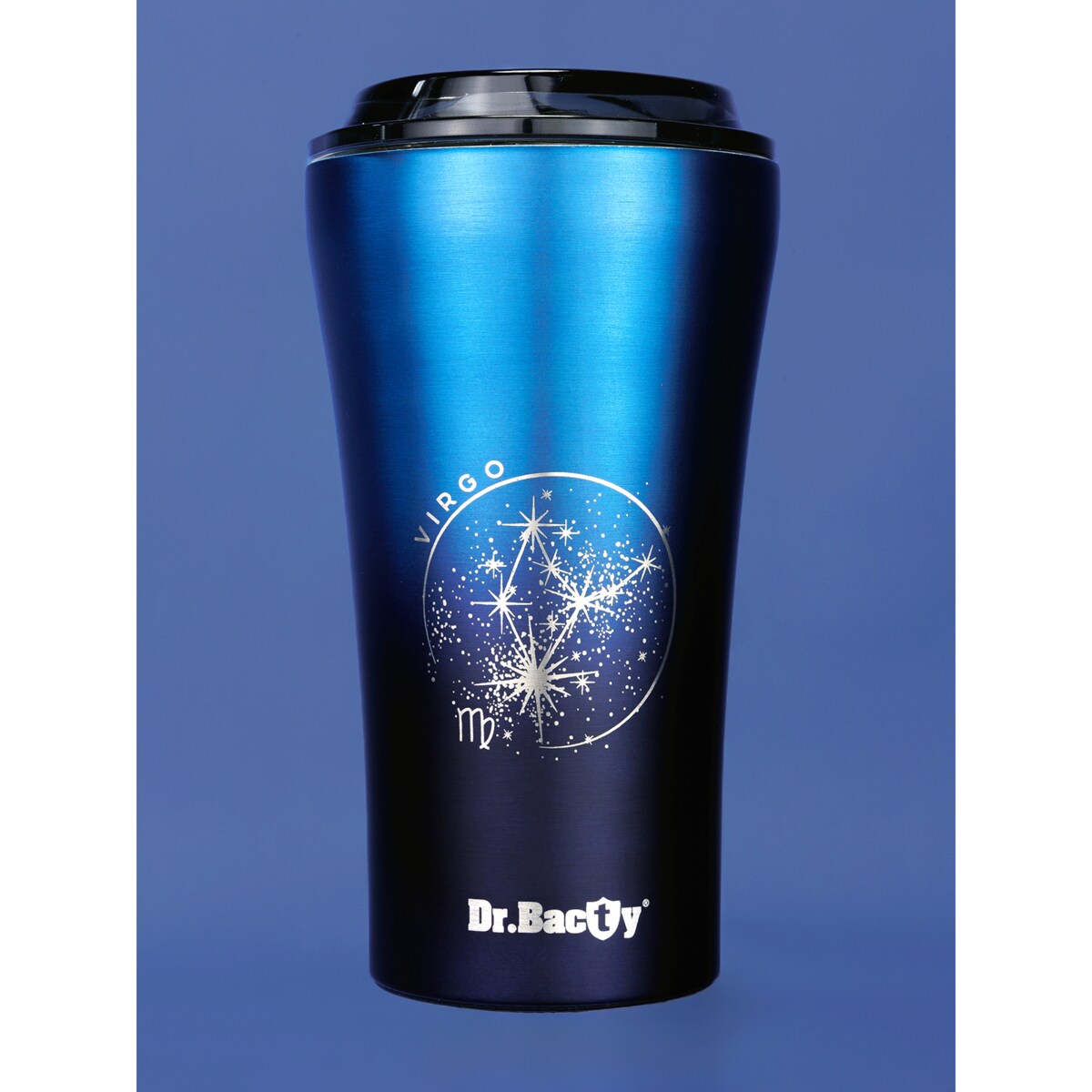 Kubek termiczny na kawę Dr.Bacty Apollo 2.0 "Panna" - 360 ml - Monaco Blue