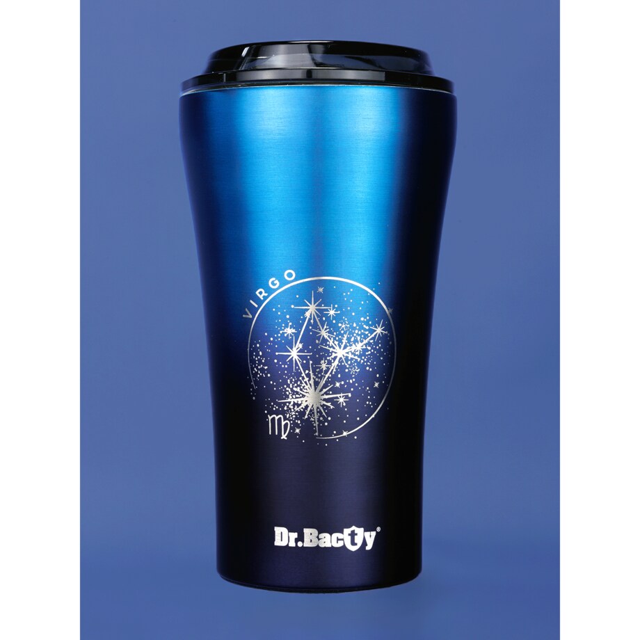 Kubek termiczny na kawę Dr.Bacty Apollo 2.0 "Panna" - 360 ml - Monaco Blue