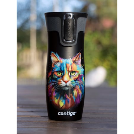 Kubek termiczny Contigo West Loop 2.0 470ml - czarny - Kot