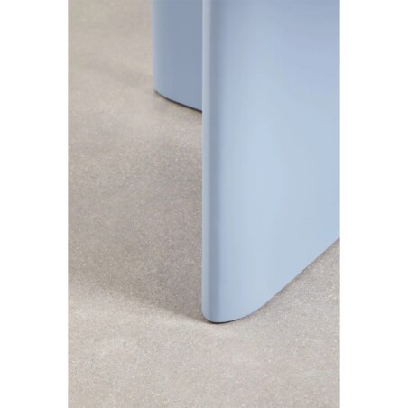 Okrągły stół do jadalni z MDF błękitny Loulou Ø 120 cm