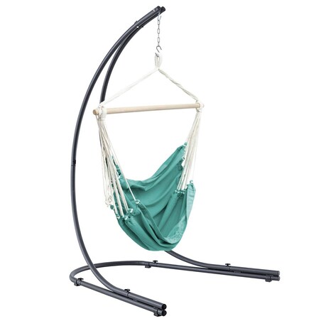 Krzesło brazylijskie Cuenca, bawełniane siedzisko, 135 x 120 x 150 cm