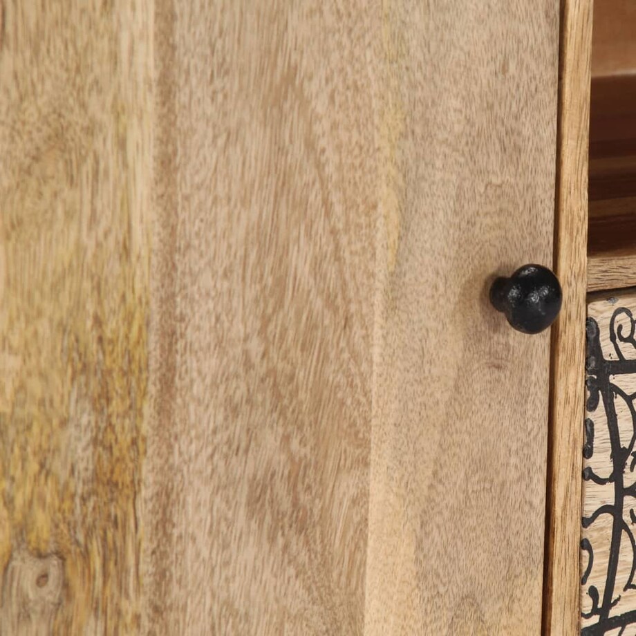 vidaXL Szafka pod TV, 140x30x40 cm, lite drewno mango