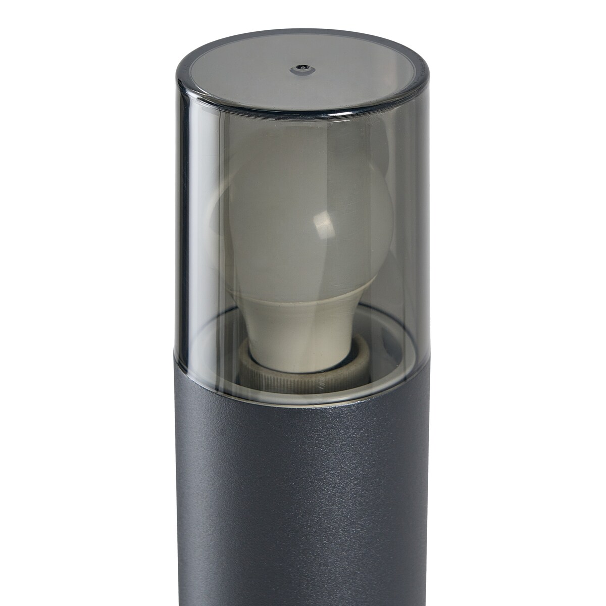 Zestaw 2 lamp ogrodowych słupkowych ELRICK Czarny