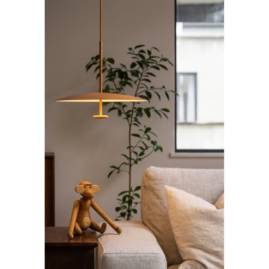LAMPA WISZĄCA ASTRELIA CEGLASTY BRĄZ, MINIMALISTYCZNA ELEGANCJA