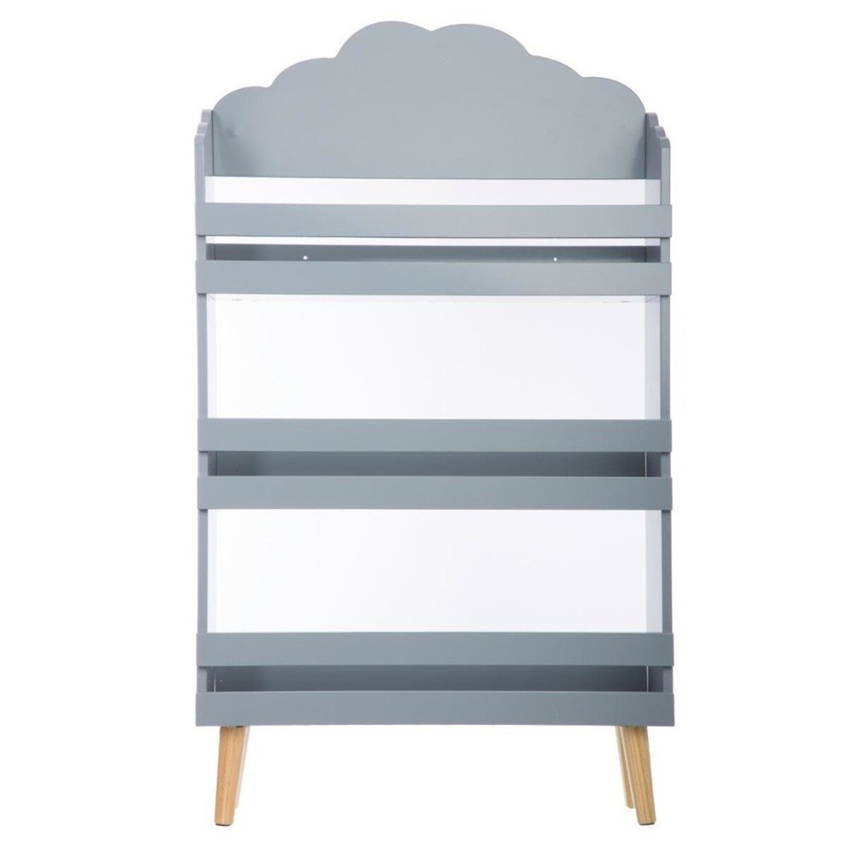 Regał do przechowywania - 3 poziomy, 58 x 18 x 100 cm