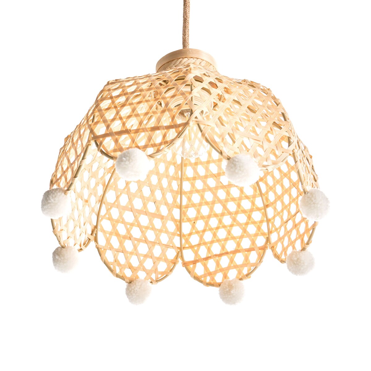 Lampa wisząca MANYAME Rattan Naturalny
