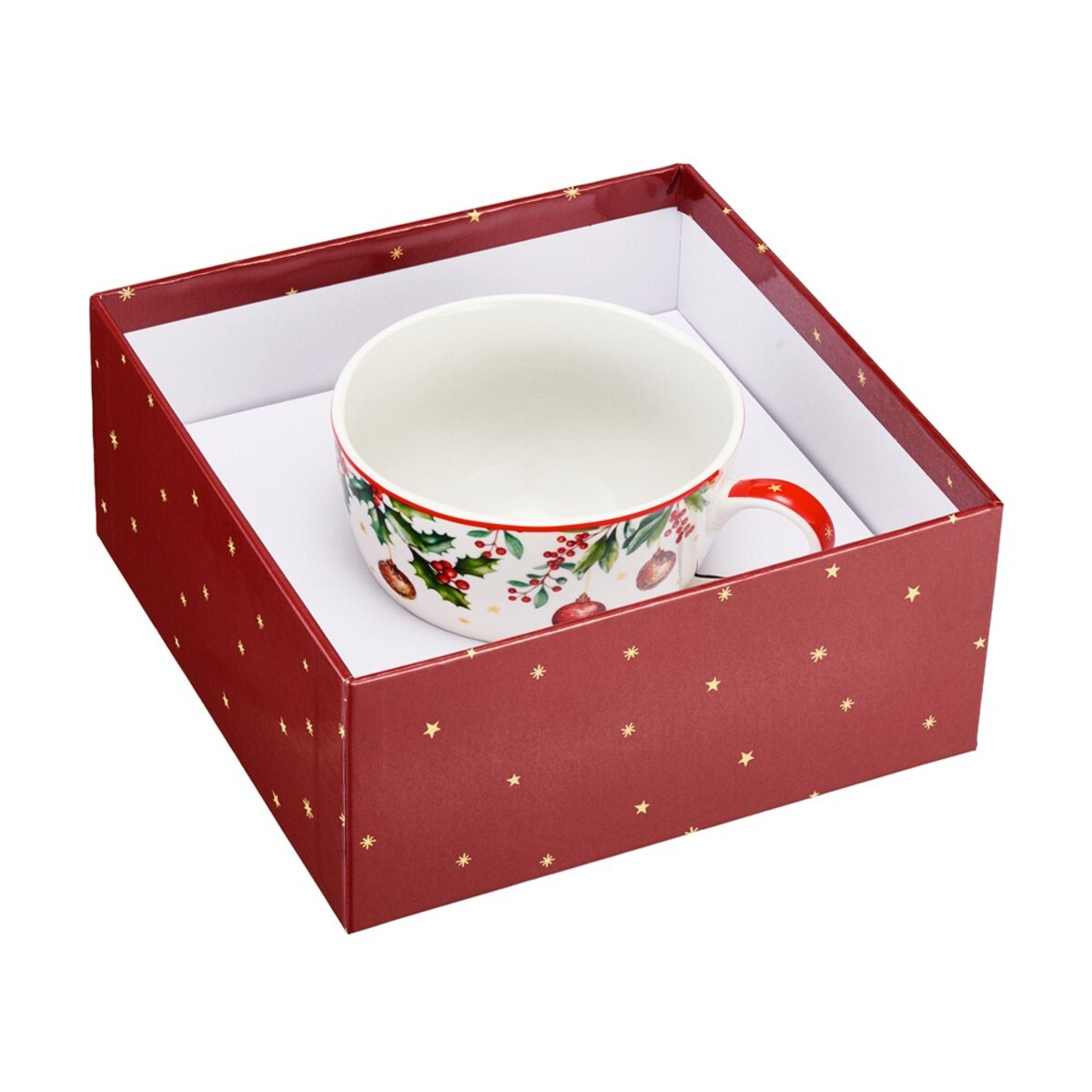 VILLA ITALIA Filiżanka świąteczna na prezent porcelanowa 260 ml LAPONIA