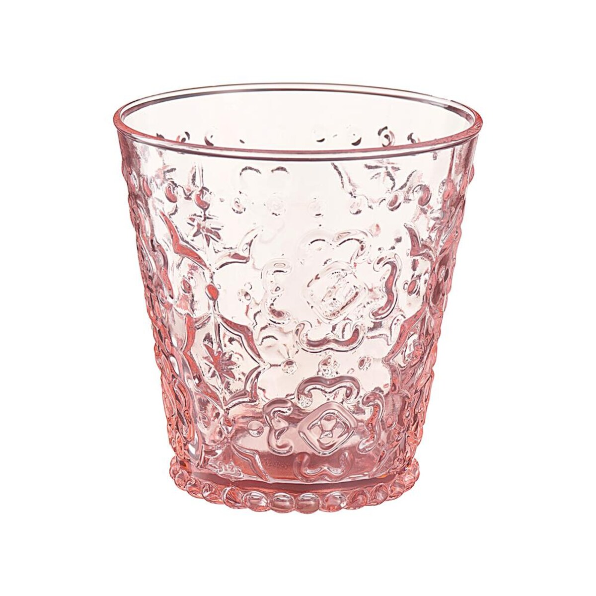 VILLA ITALIA Szklanka różowa 250 ml DELIE