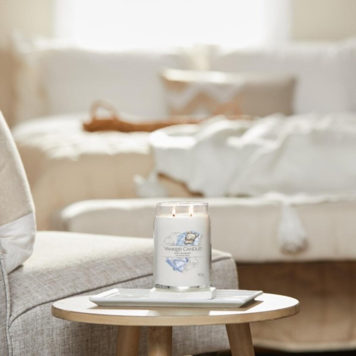 YC SIGNATURE – Świeca duża SOFT BLANKET