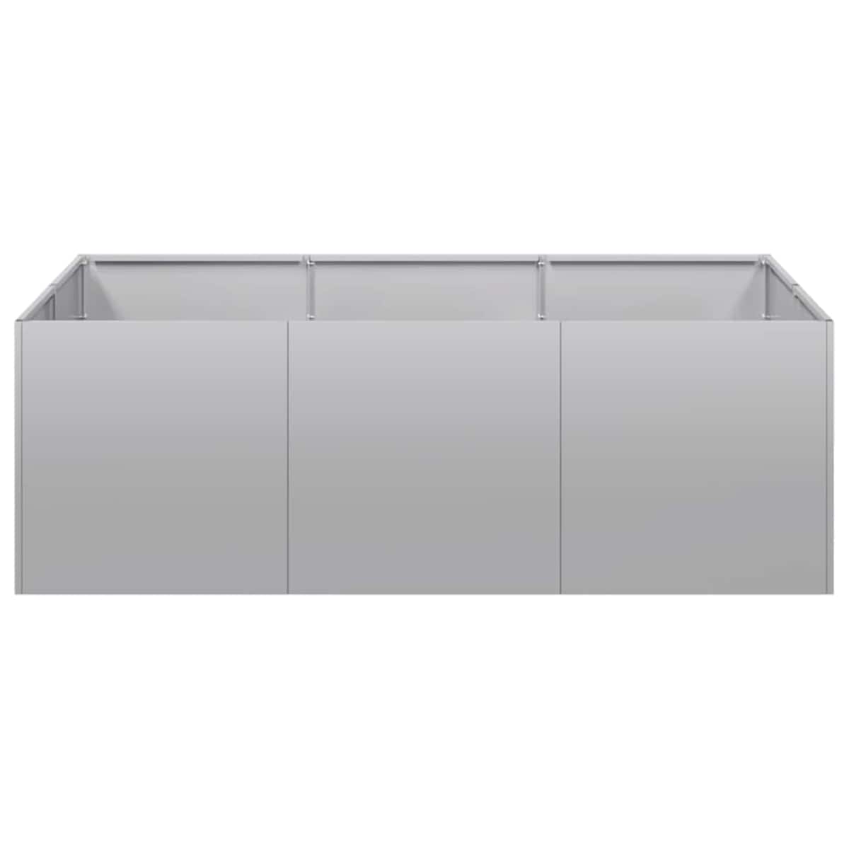 vidaXL Doniczka 120x80x40 cm Stal ocynkowana