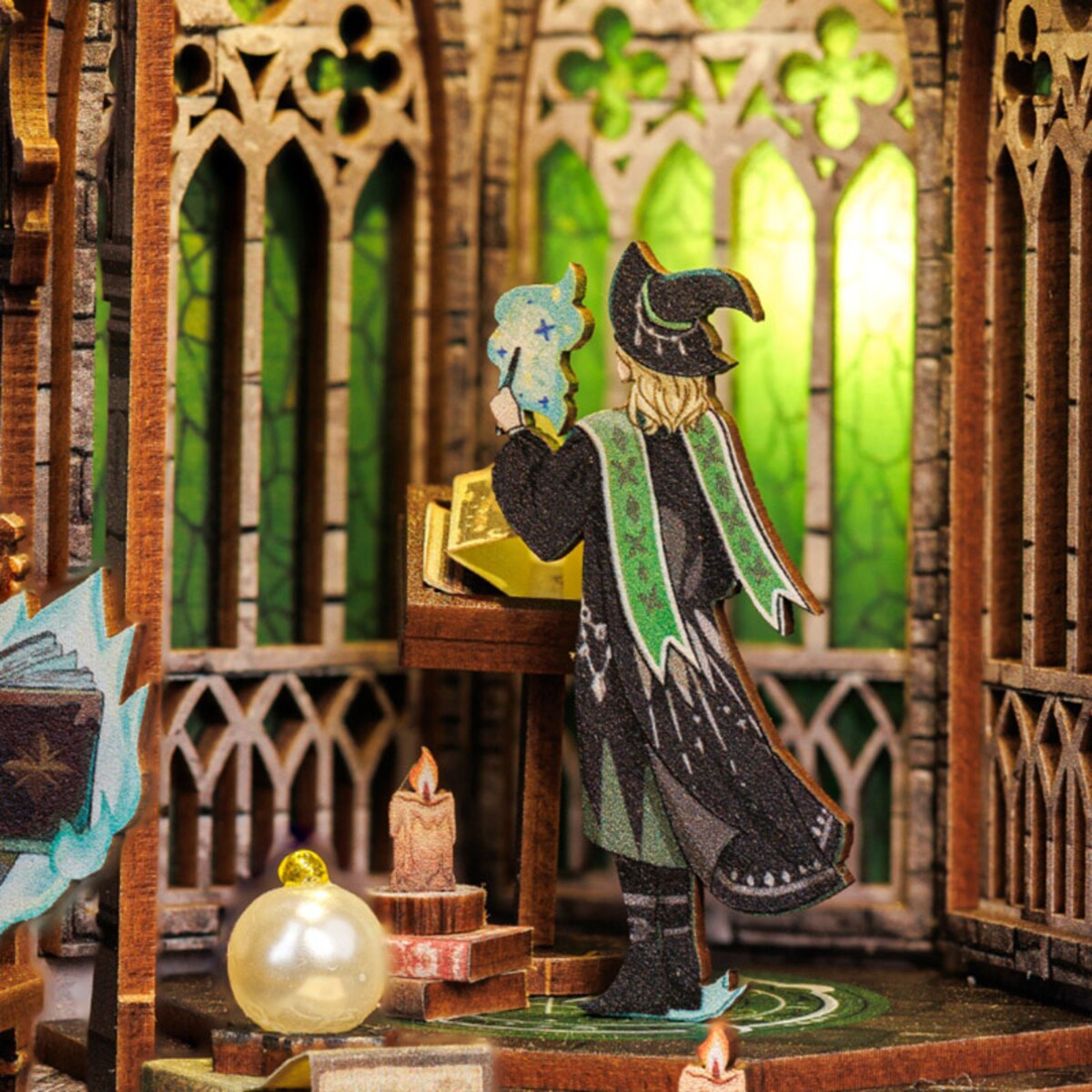 Miniaturowy domek Book Nook - Pokój życzeń - CuteBee