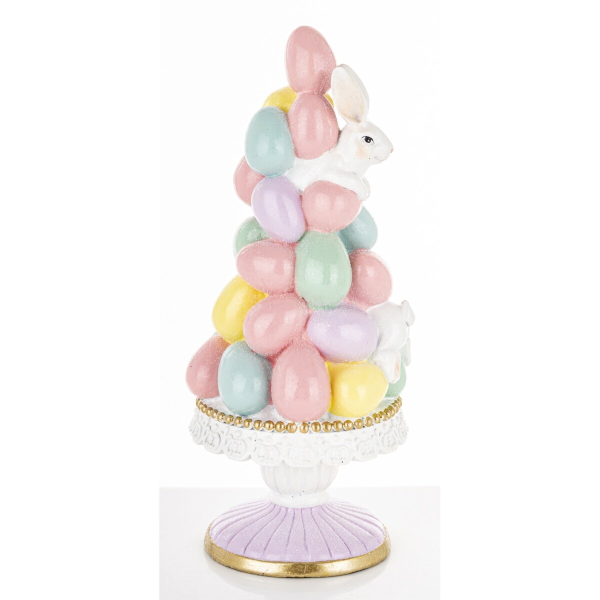 Dekoracja - wielkanocna piramida z pisanek 27x11,5x11,5 cm PIRAMIDE-2