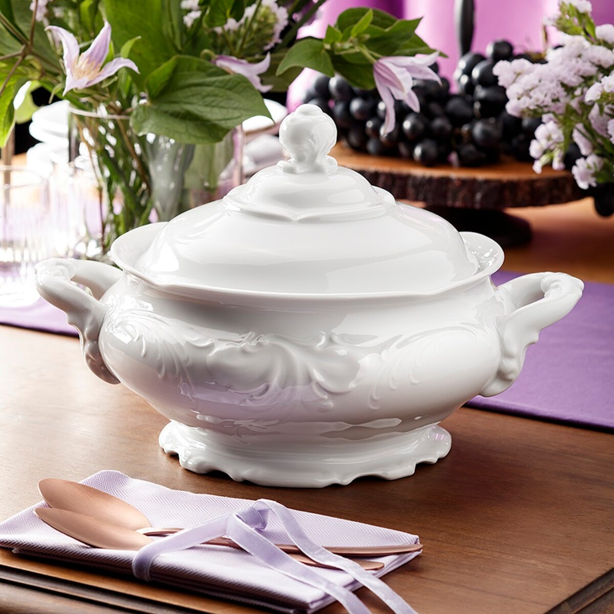 Waza 3000 ml Fryderyka Biała C001