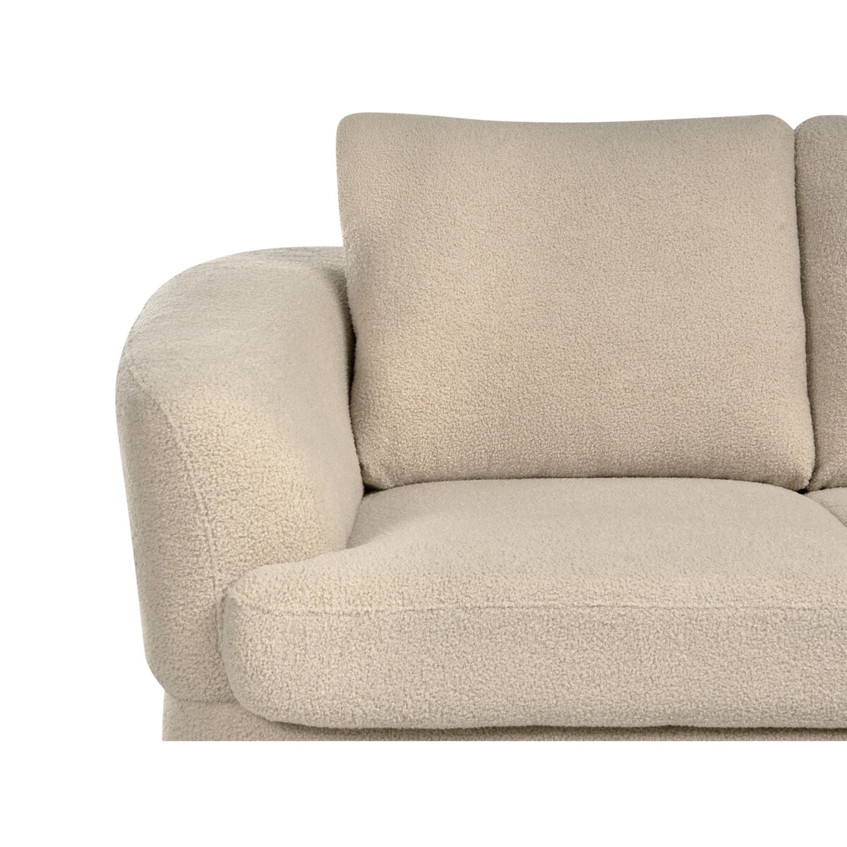 Sofa dla 2 osób KJAER Boucle Jasnobeżowy