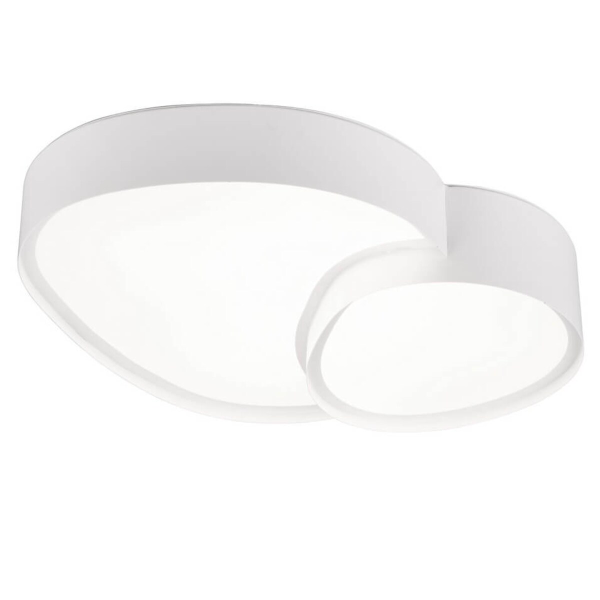 Modernistyczny plafon sufitowy Rise 647510231 Trio LED 21W 2700-6500K biały