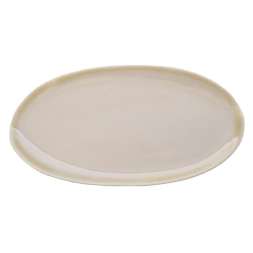 Verlo ETER Talerz owalny 26,5x14 cm, beżowy