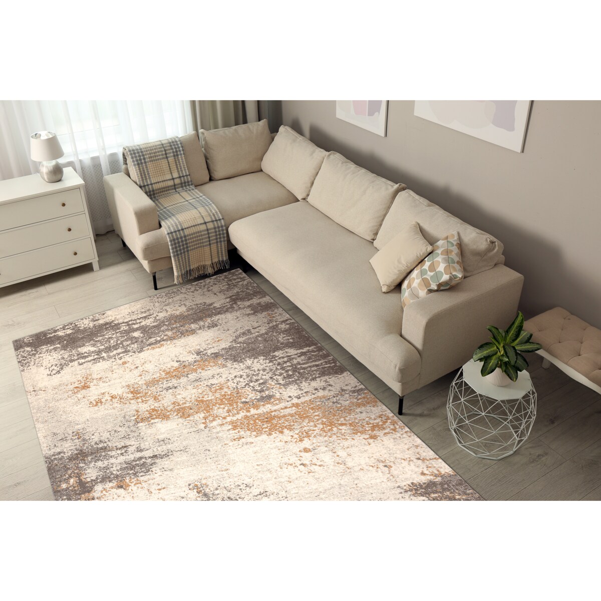 Dywan ABBY 486.28.LA110 wełniany OSTA - 80x160 cm