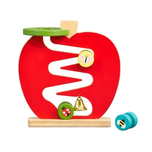 Petit Collage Drewniany Labirynt Jabłko