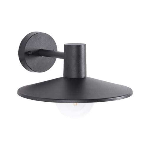 Lampa ścienna zewnętrzna czarna BARALIA