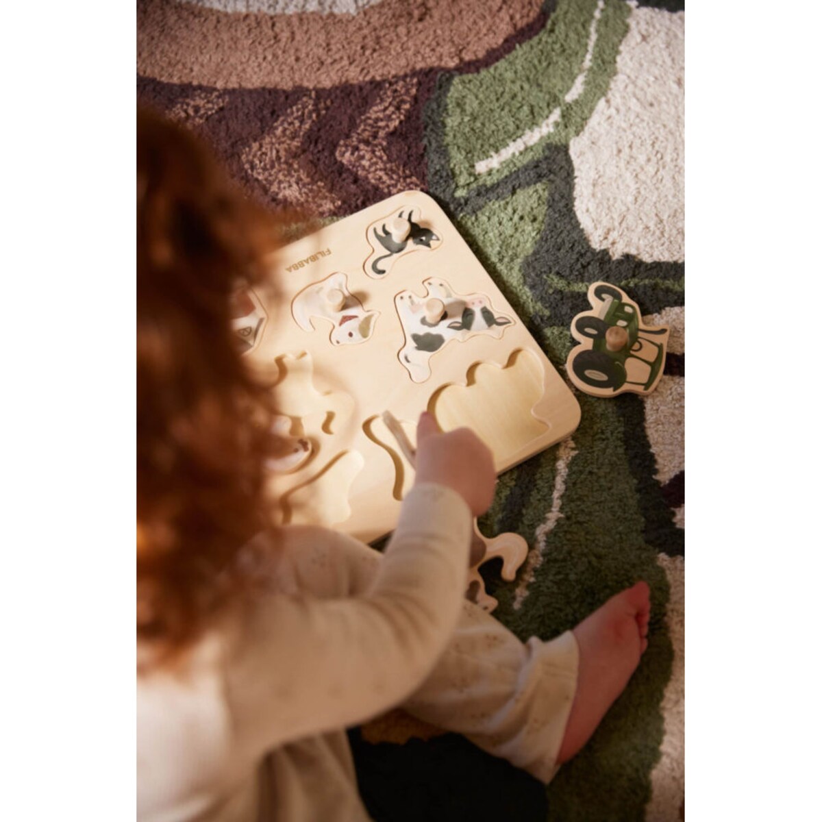 Filibabba Puzzle drewniane Magic Farm