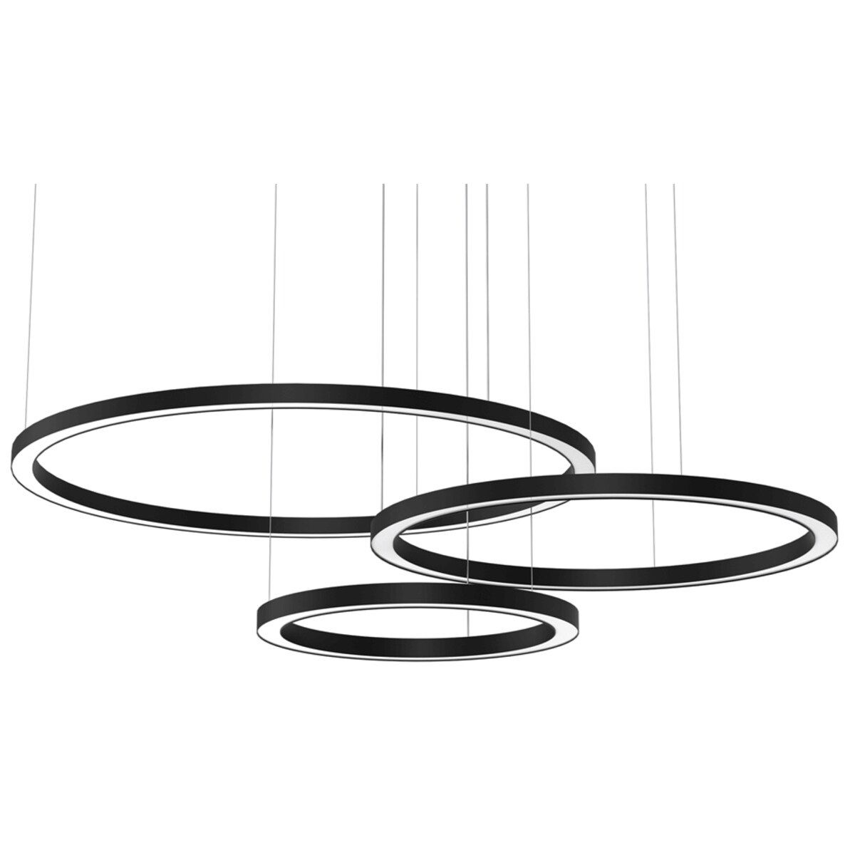 Wisząca lampa Galaxia ML8789 LED 85W do jadalni czarna