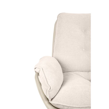 Fotel obrotowy CARINO beżowy