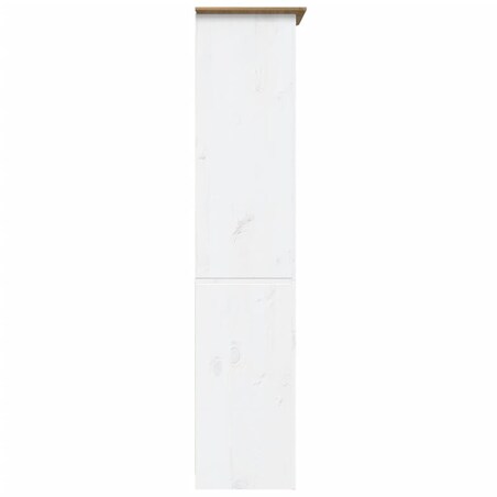 vidaXL Biblioteczka BODO, brązowa, 82x40x173 cm, sosnowa, 5 półek