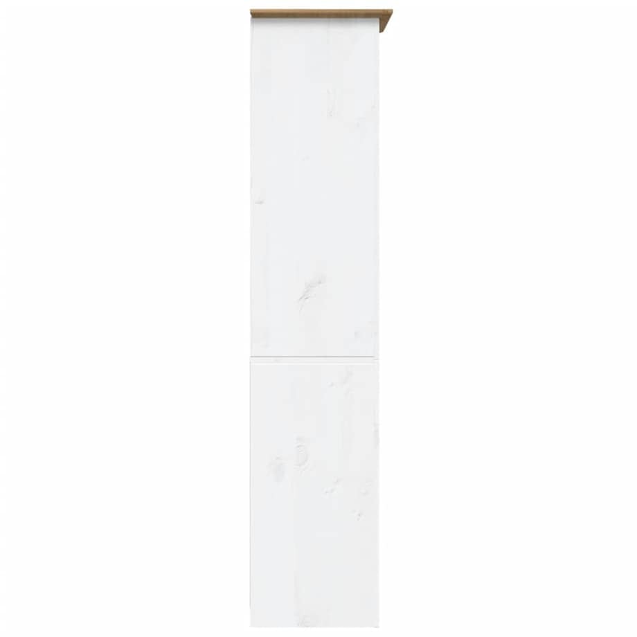 vidaXL Biblioteczka BODO, brązowa, 82x40x173 cm, sosnowa, 5 półek