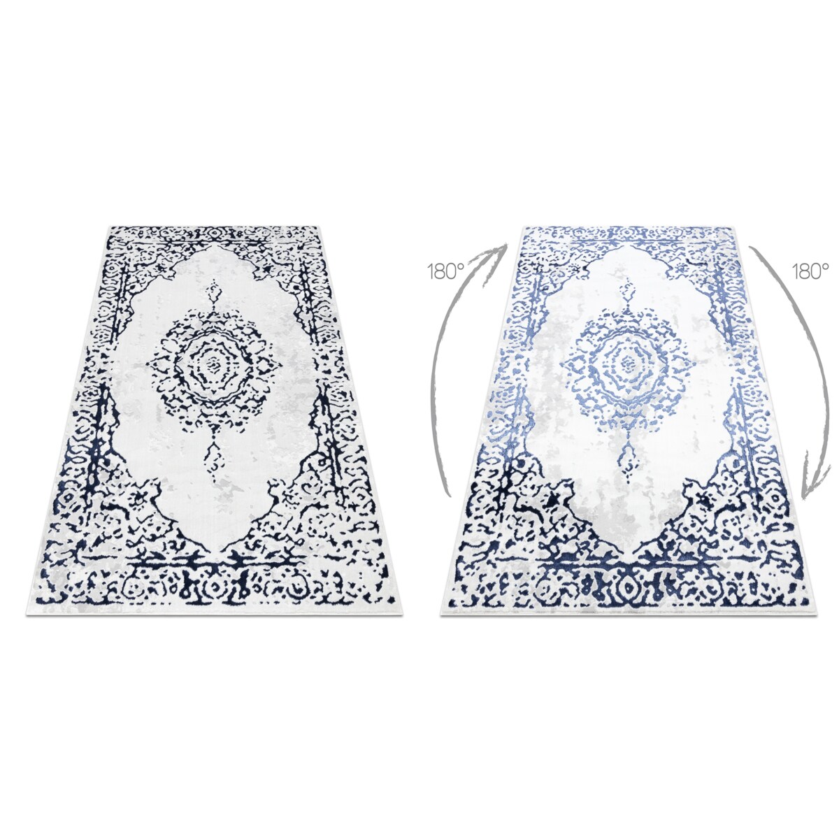 Dywan ALLURE 1961 Ornament, ramka - 120x170 cm