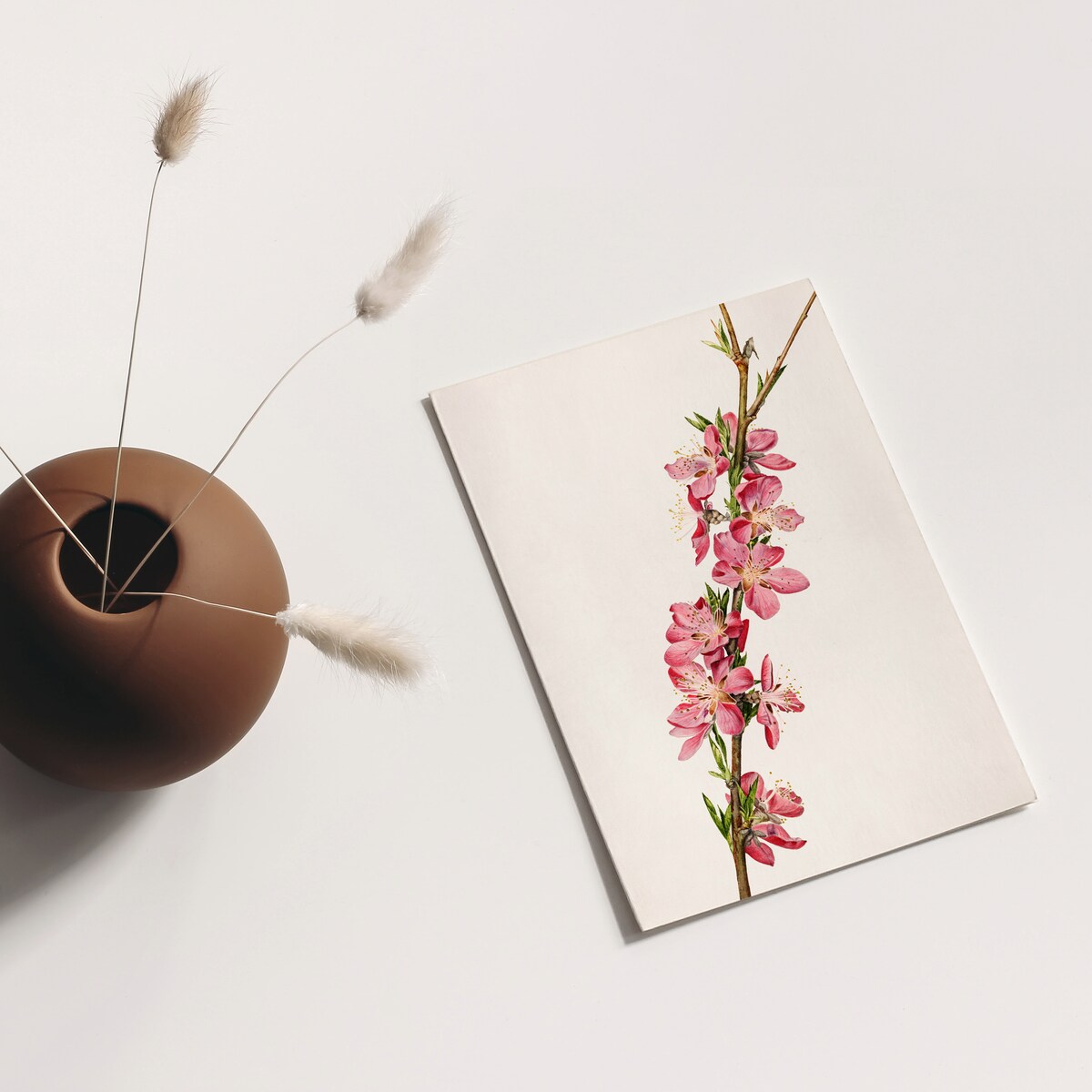 Plakat Kwitnąca Śliwka 21x30cm