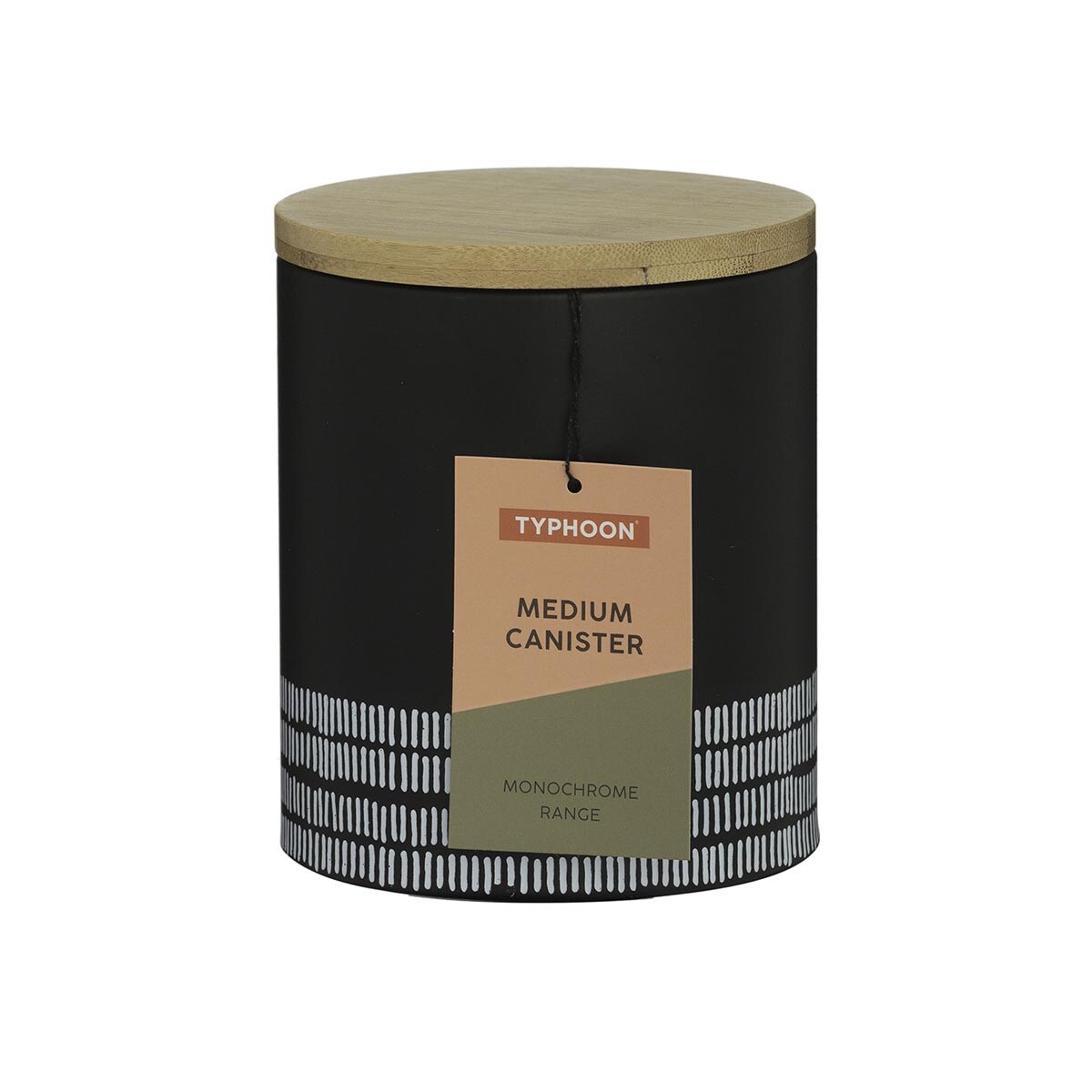 Pojemnik kuchenny M czarny Monochrome, 1000 ml, Typhoon