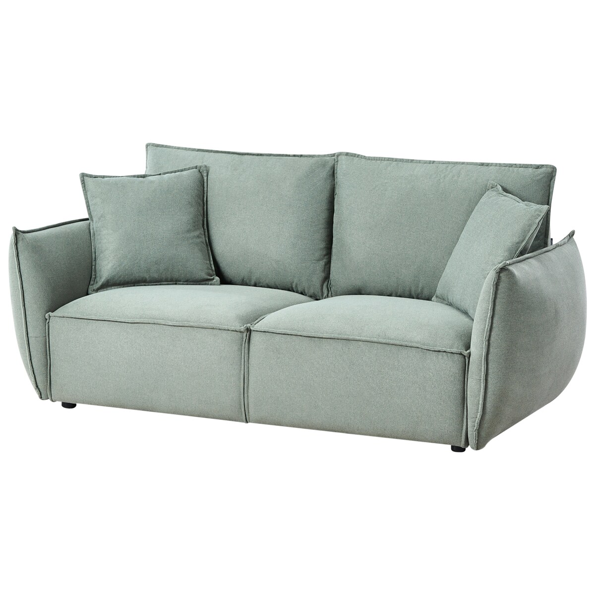 Sofa dla 3 osób KUNES Jasnozielony