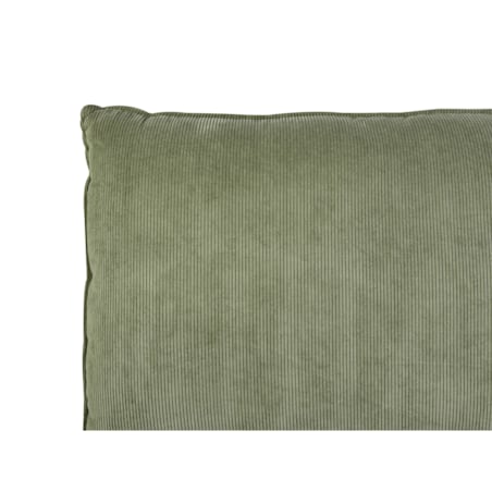 Łóżko wodne sztruksowe 160 x 200 cm zielone VINAY