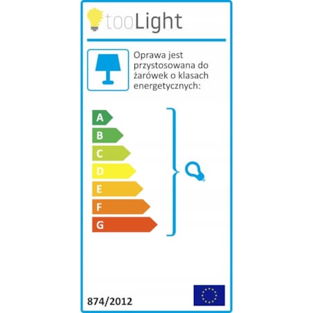 Lampa Wisząca Tuba Biała Metal White Industrial