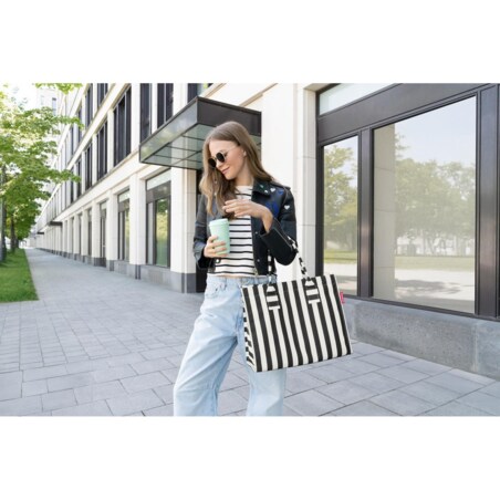 Torba DAILY SHOPPER, summerstripes black