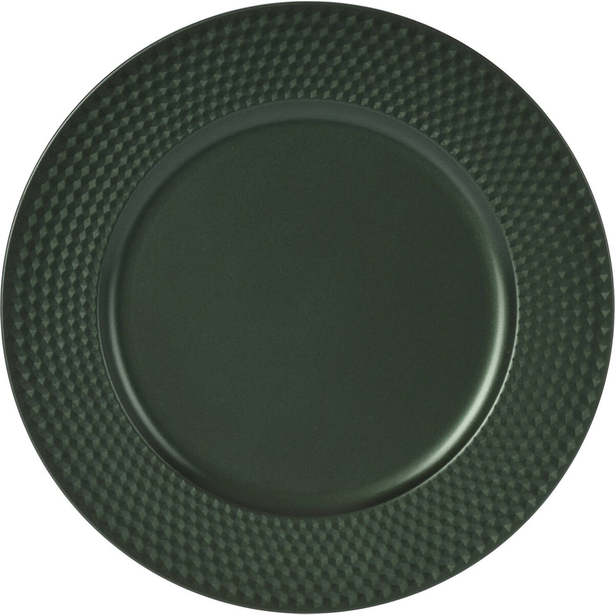 Podstawka dekoracyjna pod talerz, Ø 33 cm, zielony