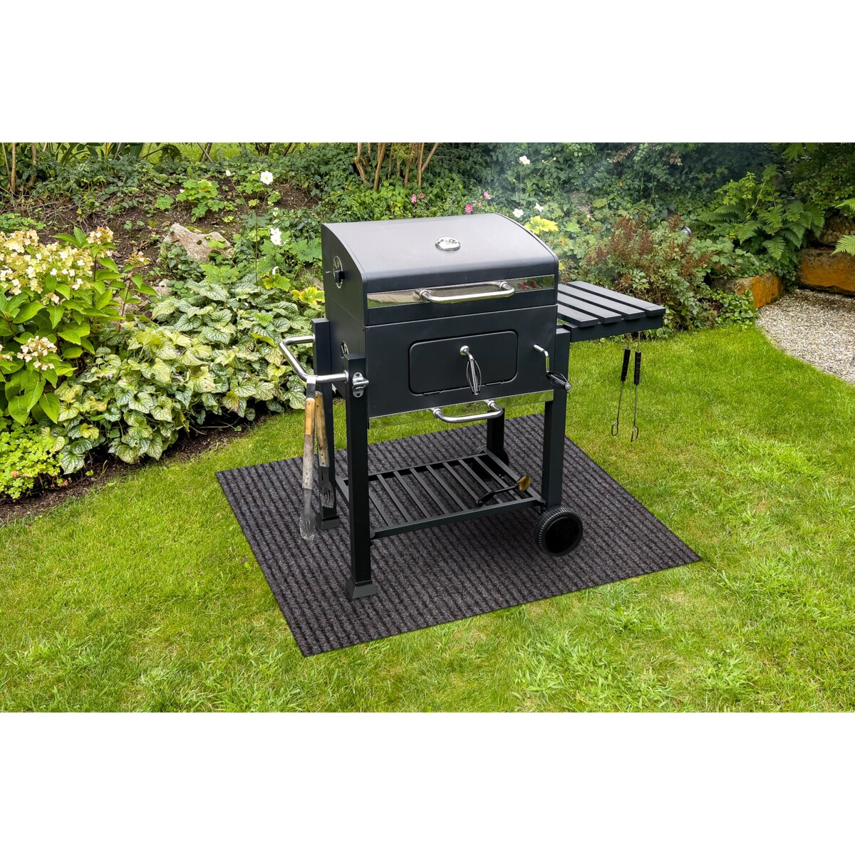 Mata pod grilla GIN 1206 ochronna na taras, 120x150 cm