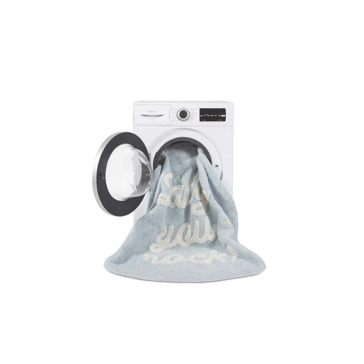 Dywan Bawełniany Baby, you rock Ø120cm Mr Wonderful & Lorena Canals