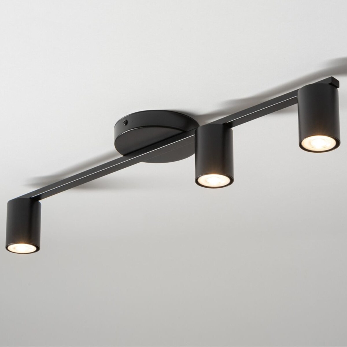 Nowoczesne tuby do przedpokoju Sky czarna lampa metalowa