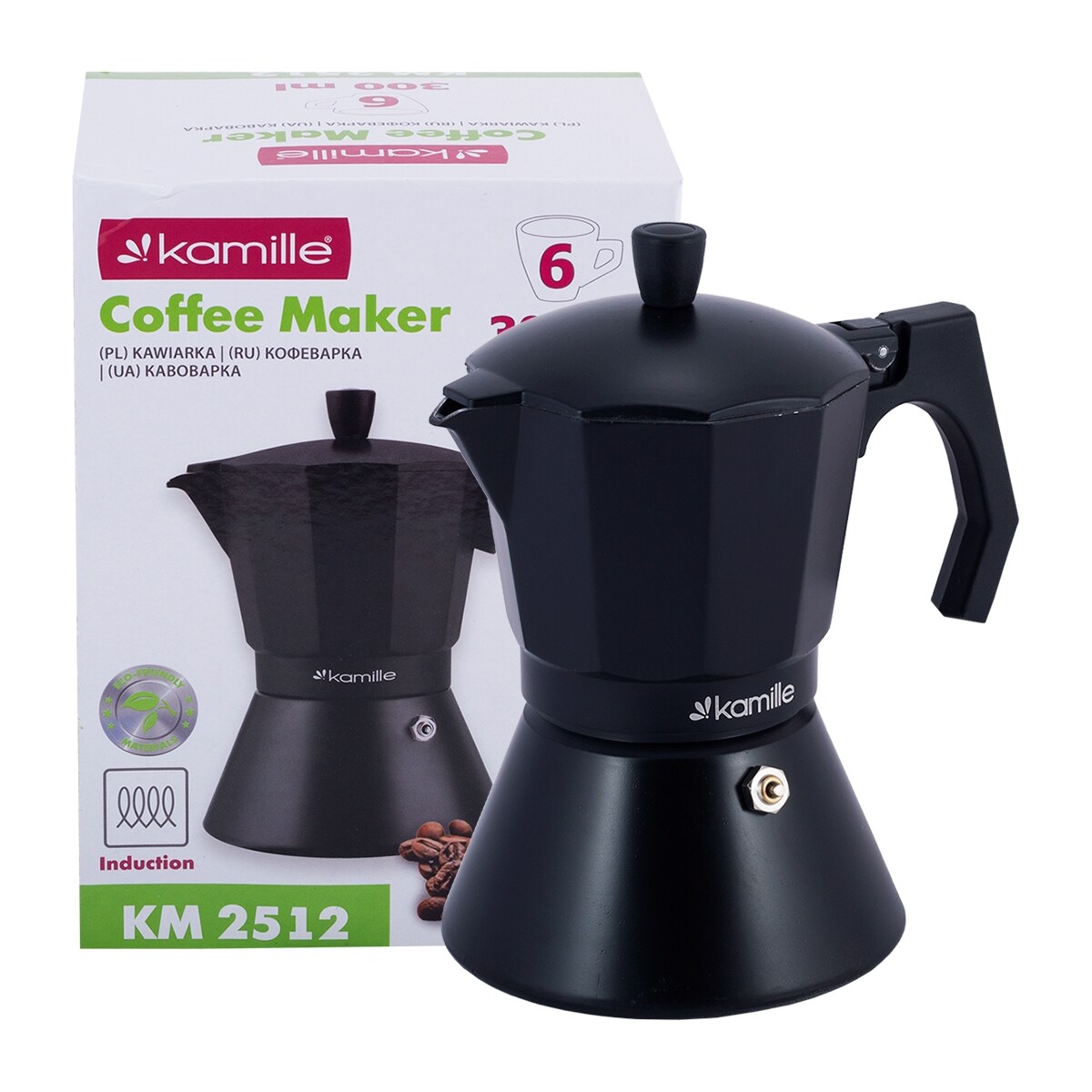 Kawiarka kafeterka włoska zaparzacz do kawy marmurek 300ml KAMILLE